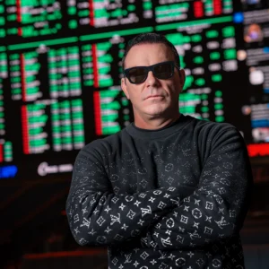 steve stevens - vip sports against betting board in las vegas
