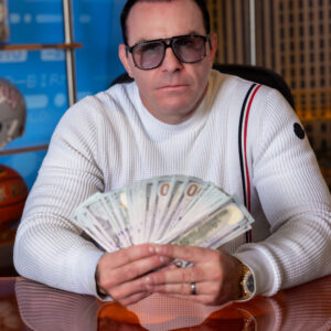 steve stevens - vip sports with hundreds of dollars in hand